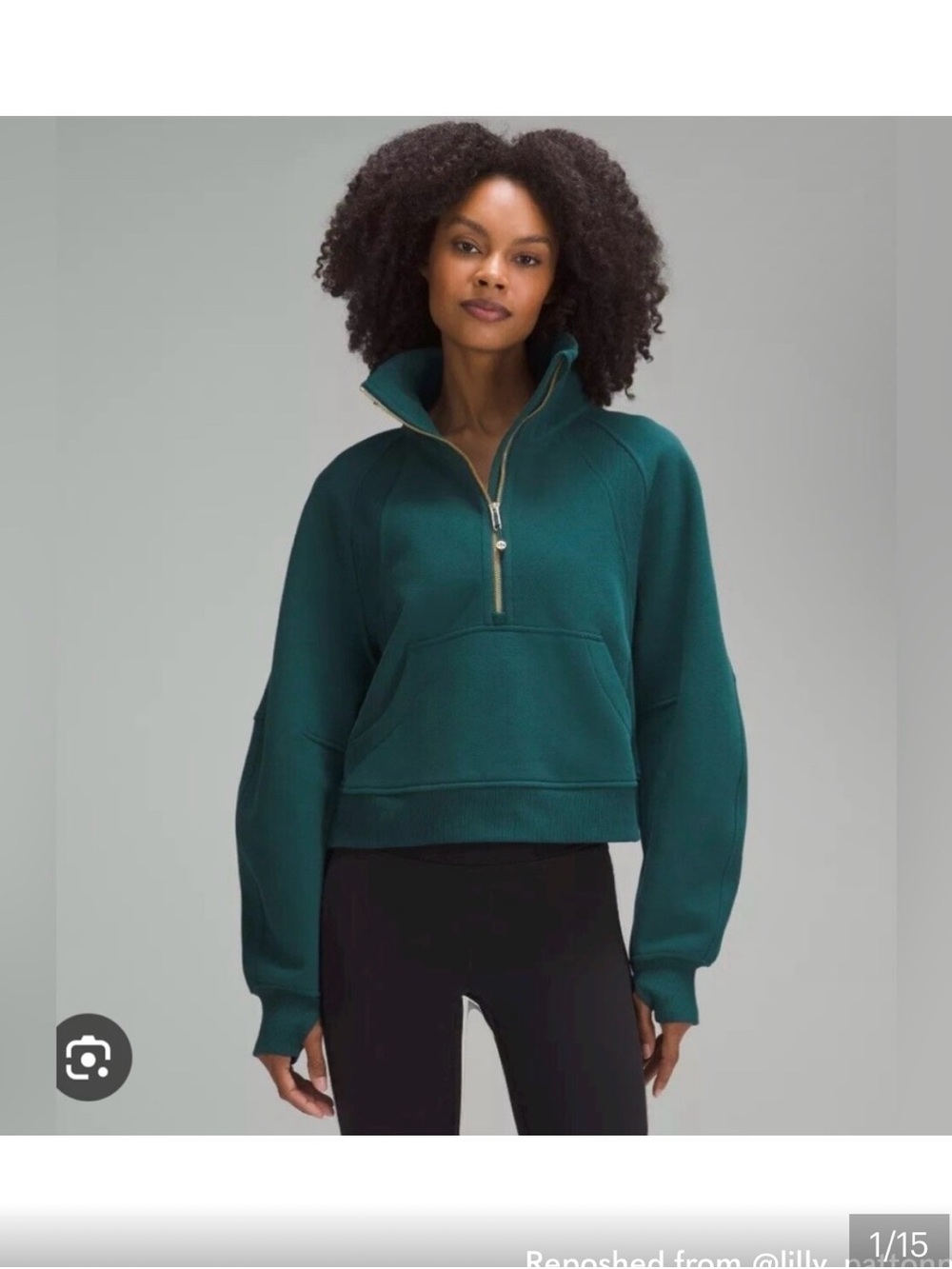 Lululemon Scuba Half Zip